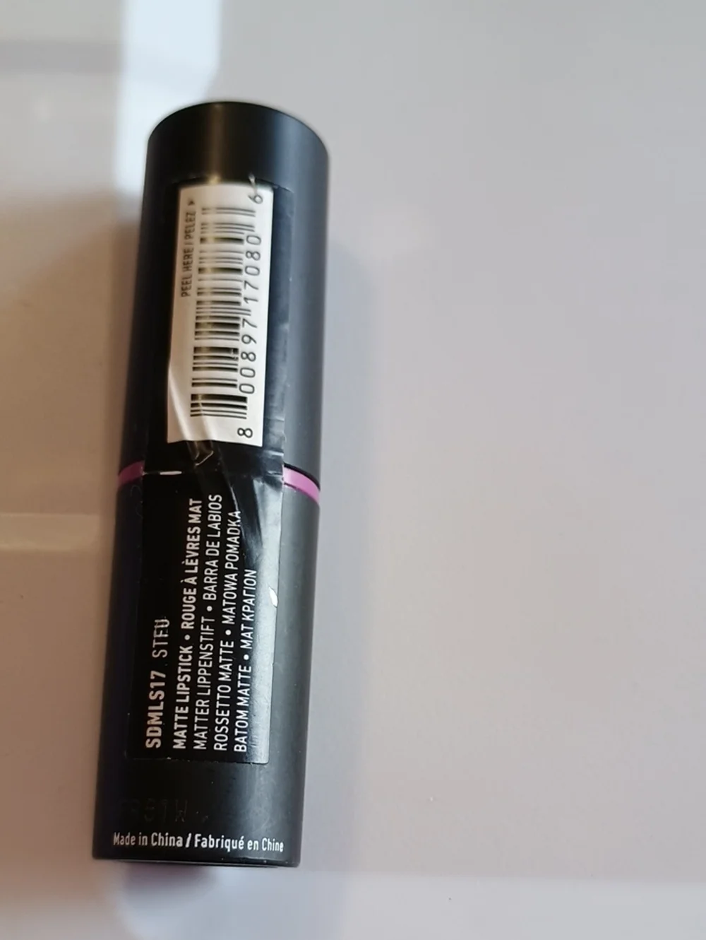 NYX Professional Makeup Suede Matte Lipstick, STFU